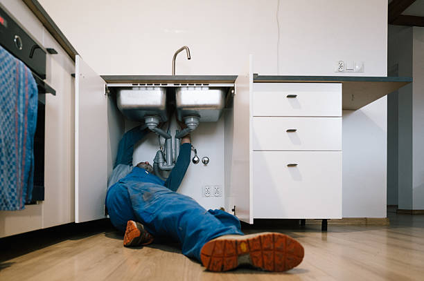 Professional Plumbing technician working in Rockwell, NC